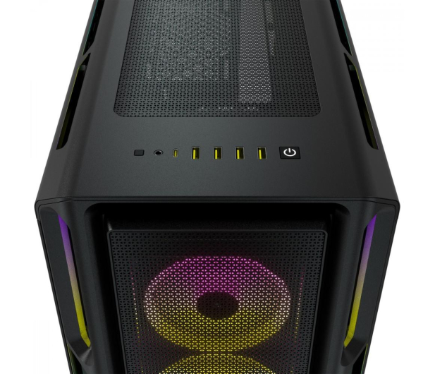 Corsair iCUE 5000T RGB Tempered Glass Black - 723908 - zdjęcie 7
